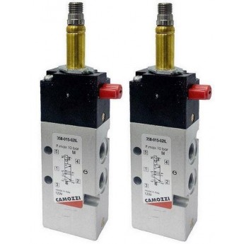 Распределитель электропневматический 5/2 Camozzi-02IL CAMOZZI 134641 Распределитель электропневматический 5/2 Camozzi-02IL CAMOZZI 134641