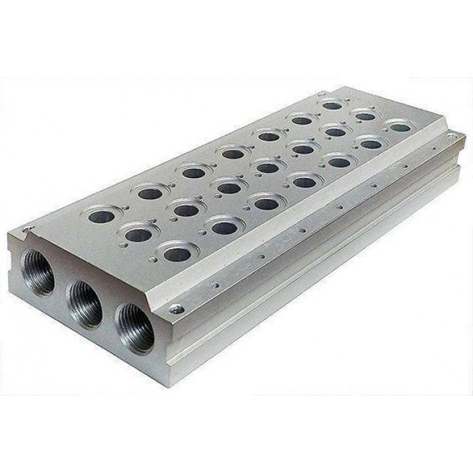 Плита многоместная для пневмораспределителей CAMOZZI серия 3 CNVL-RC01 134671