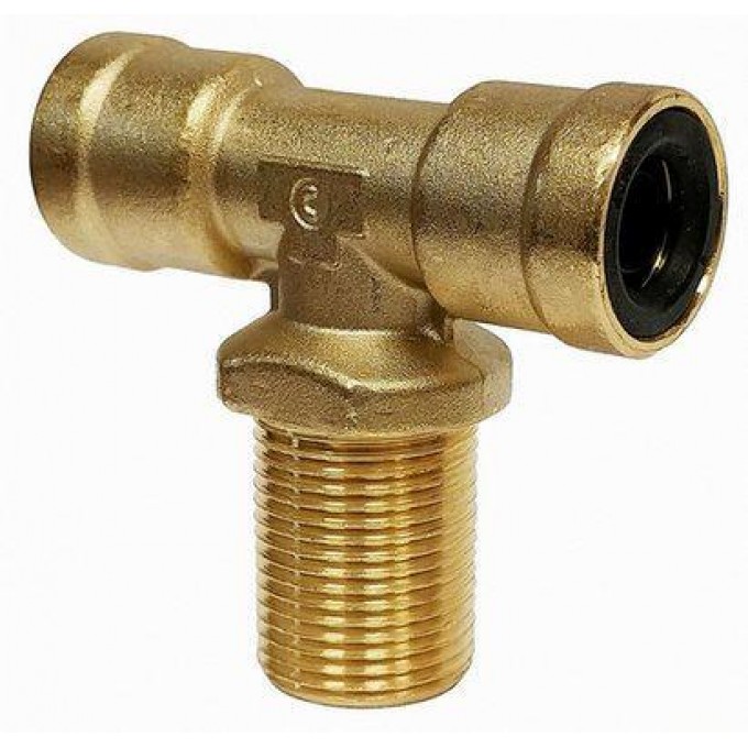 Тройник горизонтальный фланцевый CAMOZZI 9410 12-M20x1,5-RU01 134789