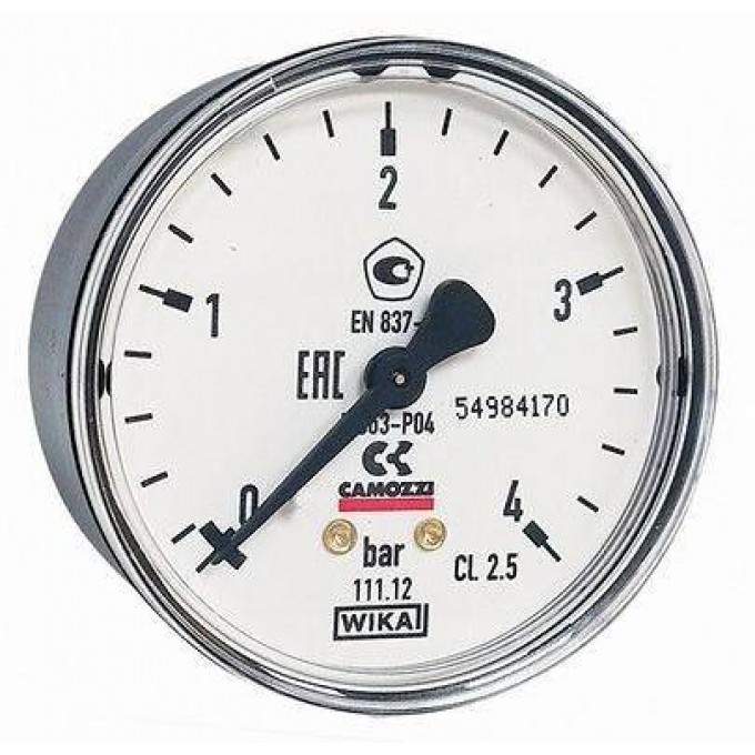 Манометр CAMOZZI M063-P04 135618