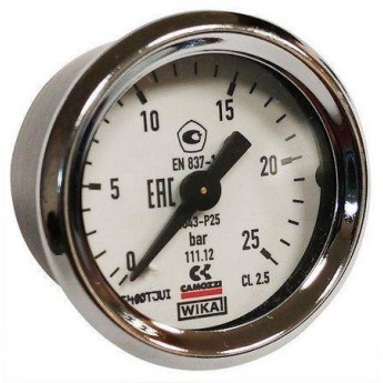 Манометр осевой CAMOZZI M043-P25 135620