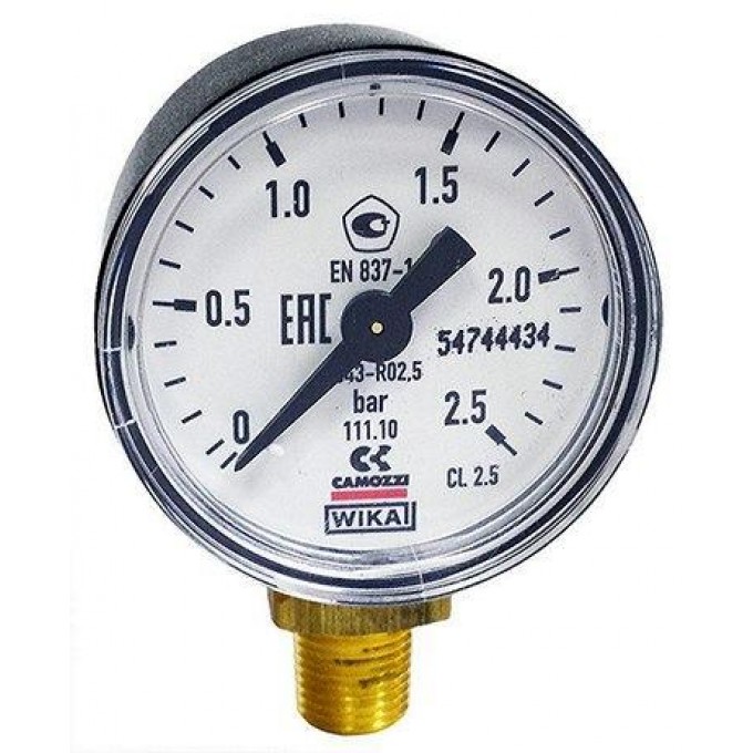 Манометр CAMOZZI M043-R01 135651