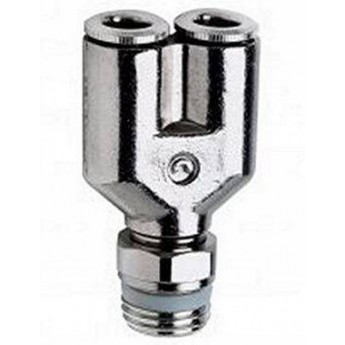 Тройник Y-образный цанговый CAMOZZI 6451 4-M5 135706 Тройник Y-образный цанговый CAMOZZI 6451 4-M5 135706