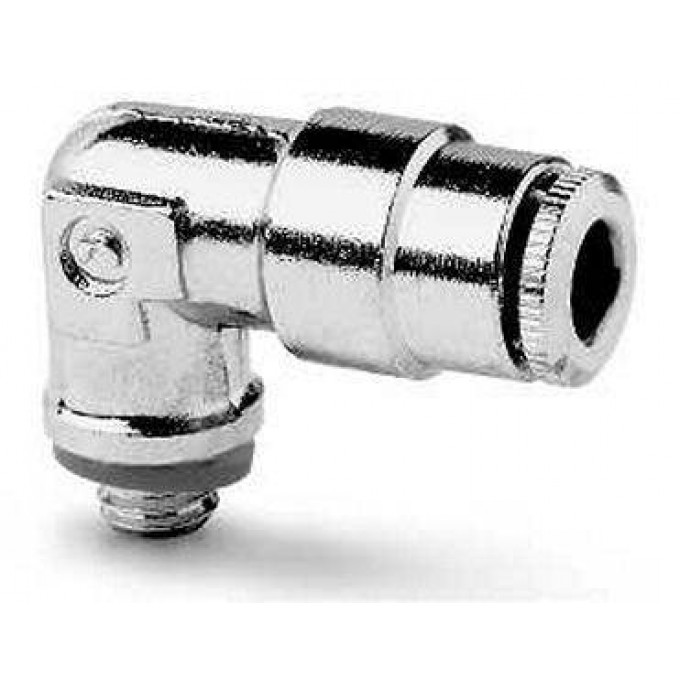 Фитинг цанговый угловой CAMOZZI 6501 4-M5 135739