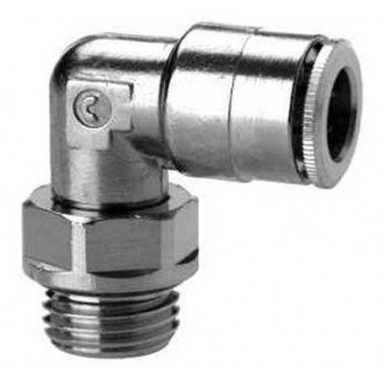 Фитинг цанговый угловой CAMOZZI 6522 6-M5 135825