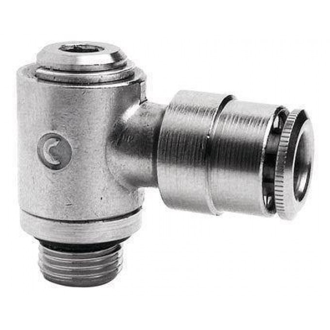 Фитинг цанговый угловой CAMOZZI 6622 4-M5 135898