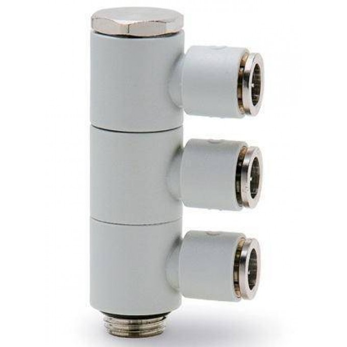 Фитинг трехуровневый CAMOZZI 7612-1/8 136360