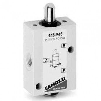 Пневматический распределитель 3/2 Н.О. моностабильный Camozzi 136579 Пневматический распределитель 3/2 Н.О. моностабильный Camozzi 136579