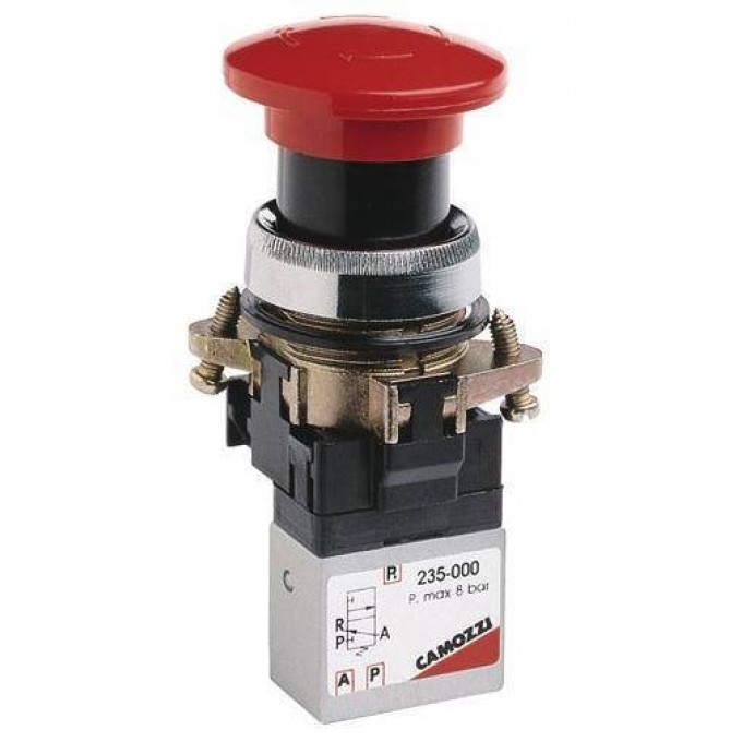 Распределитель пневматический 3/2 бистабильный Camozzi 136598