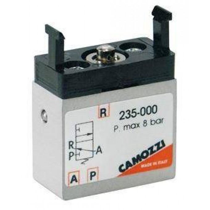 Минираспределитель CAMOZZI с механическим управлением 136600