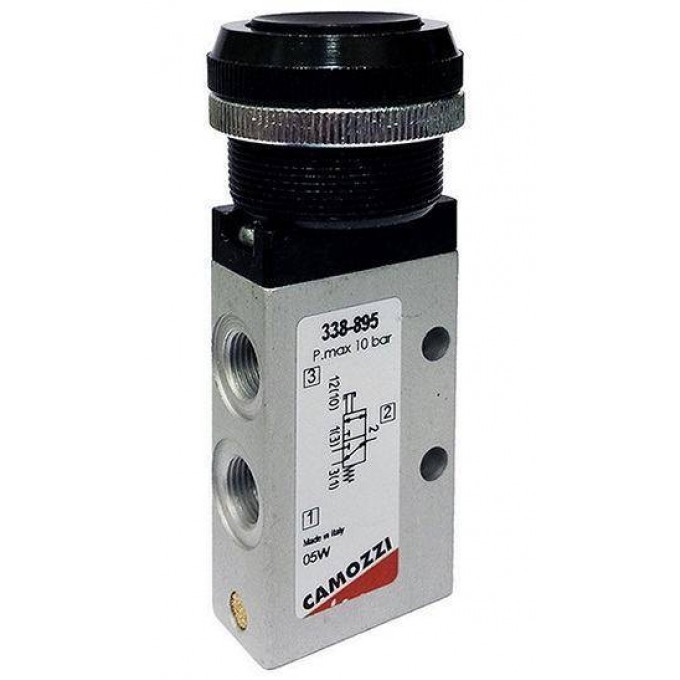 Пневмораспределитель 3/2 моностабильный Camozzi 136617