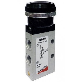 Пневмораспределитель 3/2 моностабильный Camozzi 136621