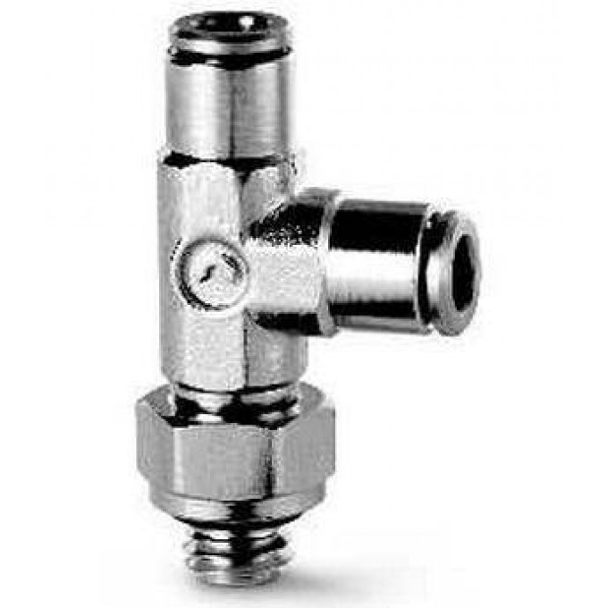 Фитинг тройник поворотный CAMOZZI Micro 6442 3-M5 136858