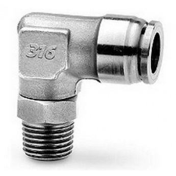 Фитинг цанговый угловой поворотный CAMOZZI X6520/8 136960