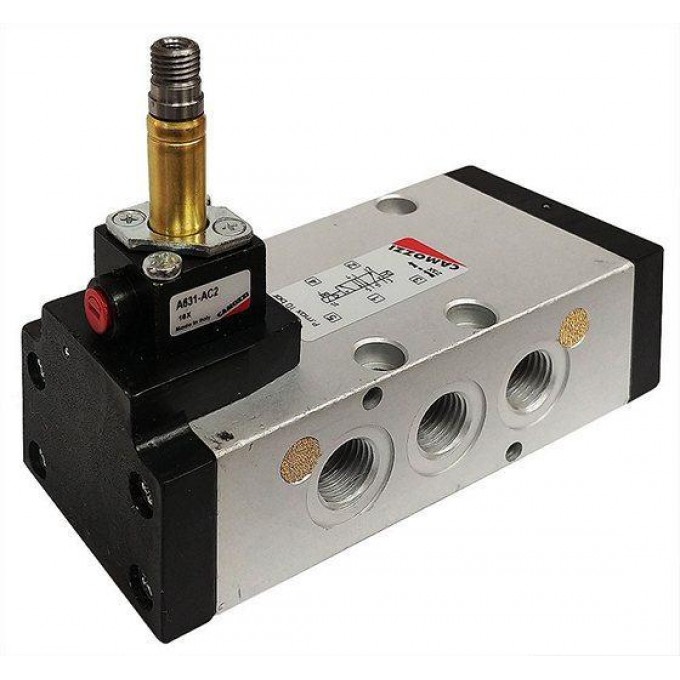 Распределитель пневматический электропневматический CAMOZZI 444-V 137360