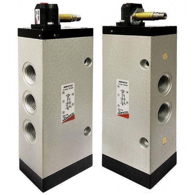 Распределитель электропневматический 5/2 CAMOZZI 452N 137374