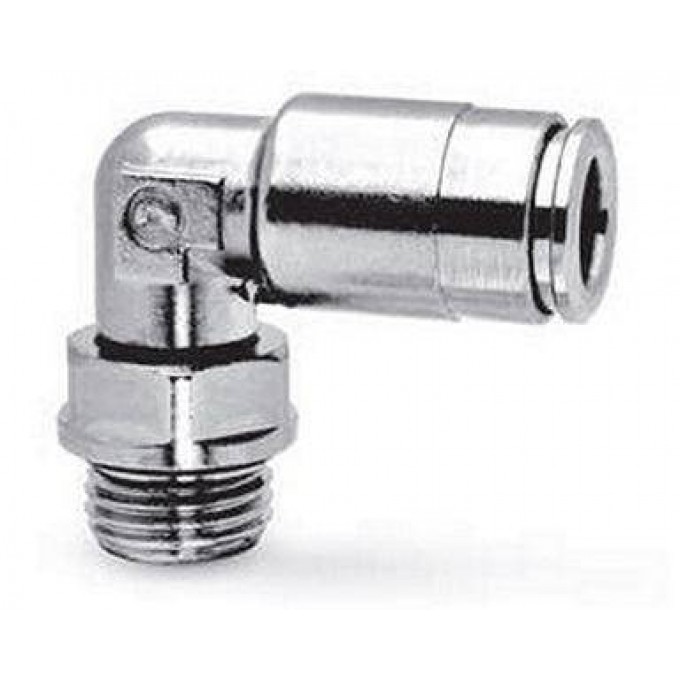 Фитинг цанговый угловой поворотный CAMOZZI 8522 BHESHHII-DIAMETP-TPYBKI"":""6-MM"" BHESHHII-DIAMETP-TPYBKI