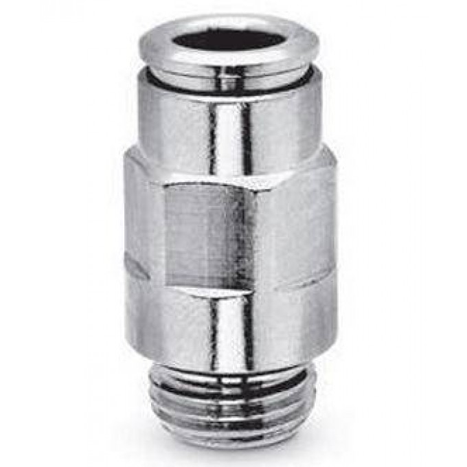 Фитинг цанговый прямой CAMOZZI 8512 BHESHHII-DIAMETP-TPYBKI"":""8-MM"" BHESHHII-DIAMETP-TPYBKI