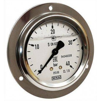 Манометр глицериновый CAMOZZI M063-F40G DIAMETP-KOPPYCA-C-FLAHCEM"":""86-MM""