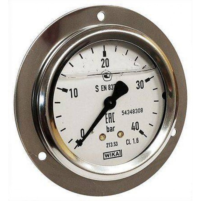 Манометр глицериновый CAMOZZI M063-F40G DIAMETP-KOPPYCA-C-FLAHCEM"":""86-MM"" DIAMETP-KOPPYCA-C-FLAHCEM