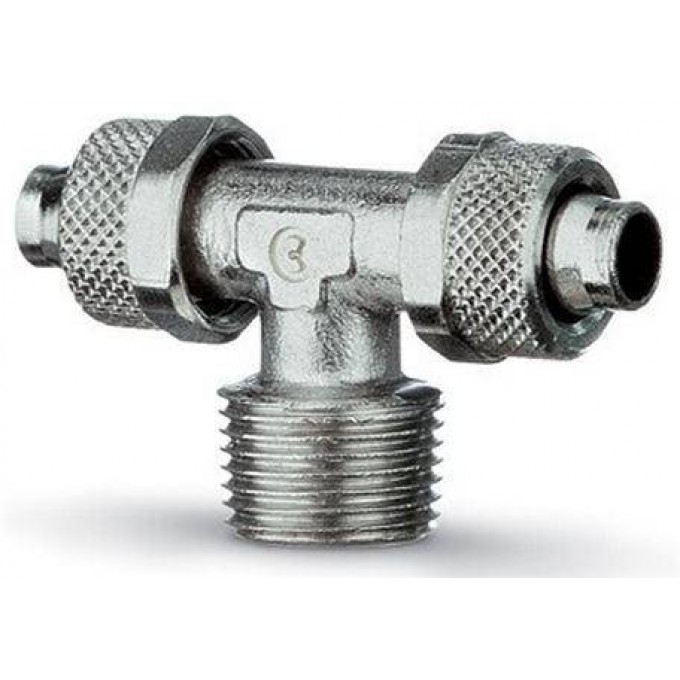 Фитинг тройник CAMOZZI 1410 15/12/2 DIAMETP-TPYBKI-BHESHHII"":""15-MM"" DIAMETP-TPYBKI-BHESHHII