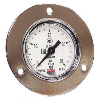 Манометр CAMOZZI M043-F40 HAPYJHYII-DIAMETP-C-FLAHCEM"":""61-MM""