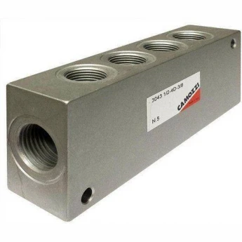 Коллектор CAMOZZI 3043 1/D-3/8 KOLICHECTBO-DBOIHYIX-BYIXODOB"":""4""