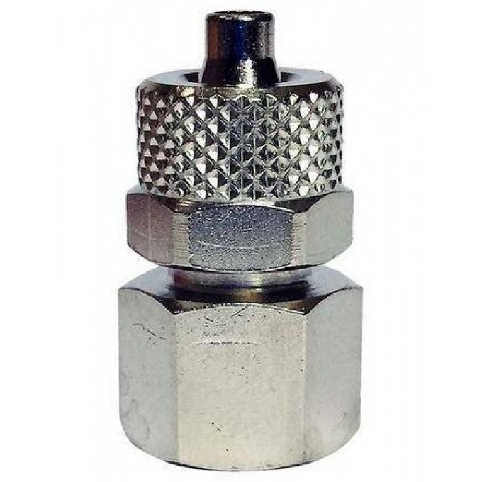 Фитинг прямой с накидной гайкой CAMOZZI 1463 10//2 PAZMEP-POD-KLYUCH"":""27-MM"" PAZMEP-POD-KLYUCH