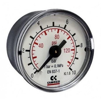 Манометр CAMOZZI M043-P10 PPEDEL-SHKALYI"":""0-...-10-BAP""