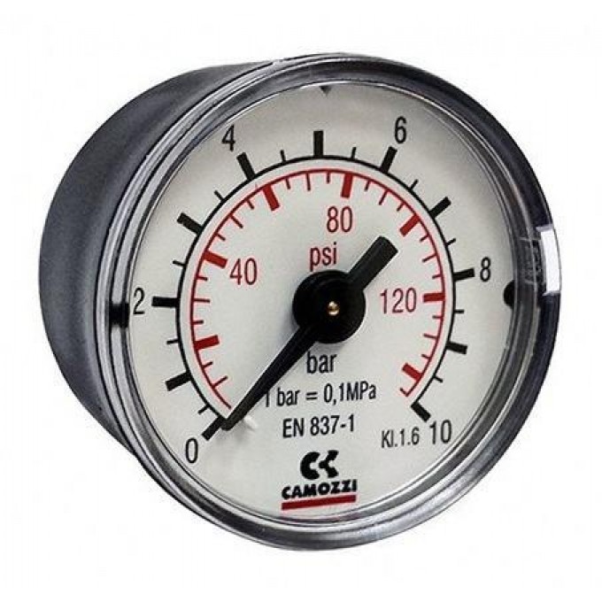 Манометр CAMOZZI M043-P10 PPEDEL-SHKALYI"":""0-...-10-BAP"" PPEDEL-SHKALYI