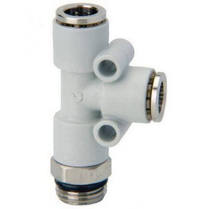 Тройник цанговый поворотный CAMOZZI 7442/4 TIP-PEZBYI"":""TPYBHAYA-CILIHDPICHECKAYA-G"" TIP-PEZBYI