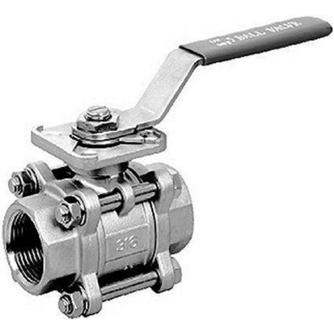 Шаровой кран 2-ходовой полнопроходной CAMOZZI V3MH-316-PP-032V TIP-YPPABLEHIYA"":""PYCHHOE"" TIP-YPPABLEHIYA