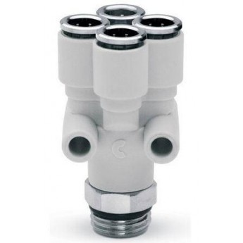 Коллектор Y-образный поворотный CAMOZZI 7572/4 TIP-ZAJIMOB"":""CAHGOBYIE""