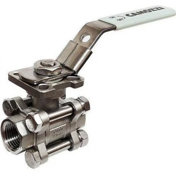 Шаровой кран 2-ходовой полнопроходной CAMOZZI V3MH-316-PP-032 YCLOBHYII-PPOXOD-DN"":""32-MM""