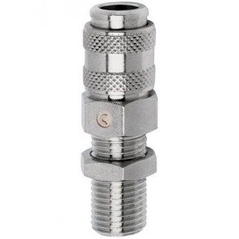 Фитинг быстроразъемный CAMOZZI 5052 1/8 с обратным клапаном YCLOBHYII-PPOXOD"":""5-MM"" Фитинг быстроразъемный CAMOZZI 5052 1/8 с обратным клапаном YCLOBHYII-PPOXOD"":""5-MM""