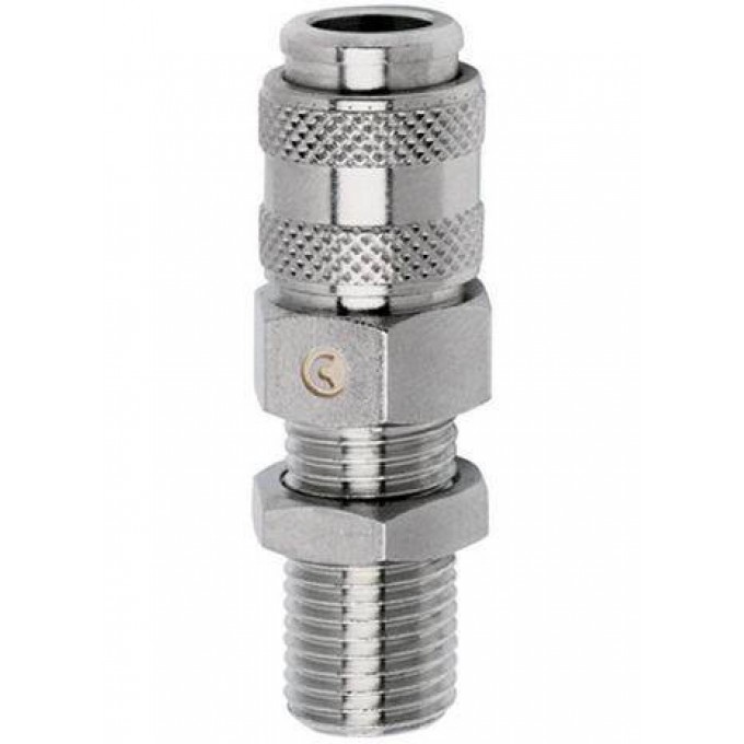 Фитинг быстроразъемный CAMOZZI 5052 1/8 с обратным клапаном YCLOBHYII-PPOXOD"":""5-MM"" YCLOBHYII-PPOXOD