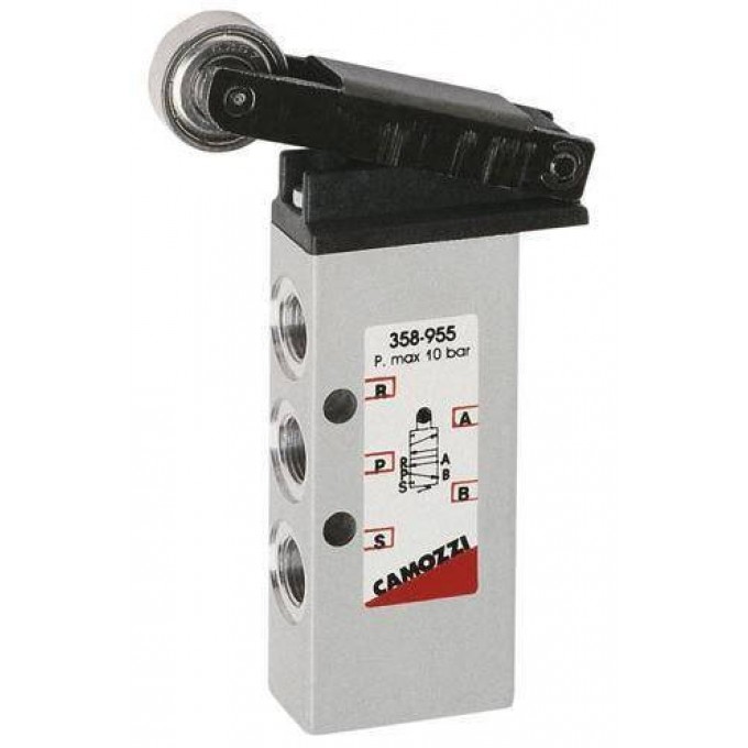 Распределитель пневматический 5/2 моностабильный Camozzi YPPABLEHIE"":""PEPEKLYUCHEHIE-POLIK/PYICHAG"" YPPABLEHIE